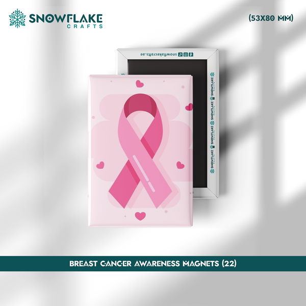 53x80mm Breast Cancer Awareness Magnet 22